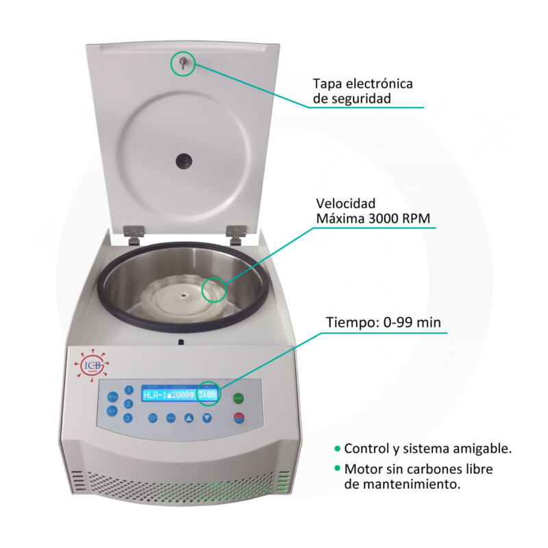 Centrífuga Para Lavado de Celulas ICB SEROFUGE