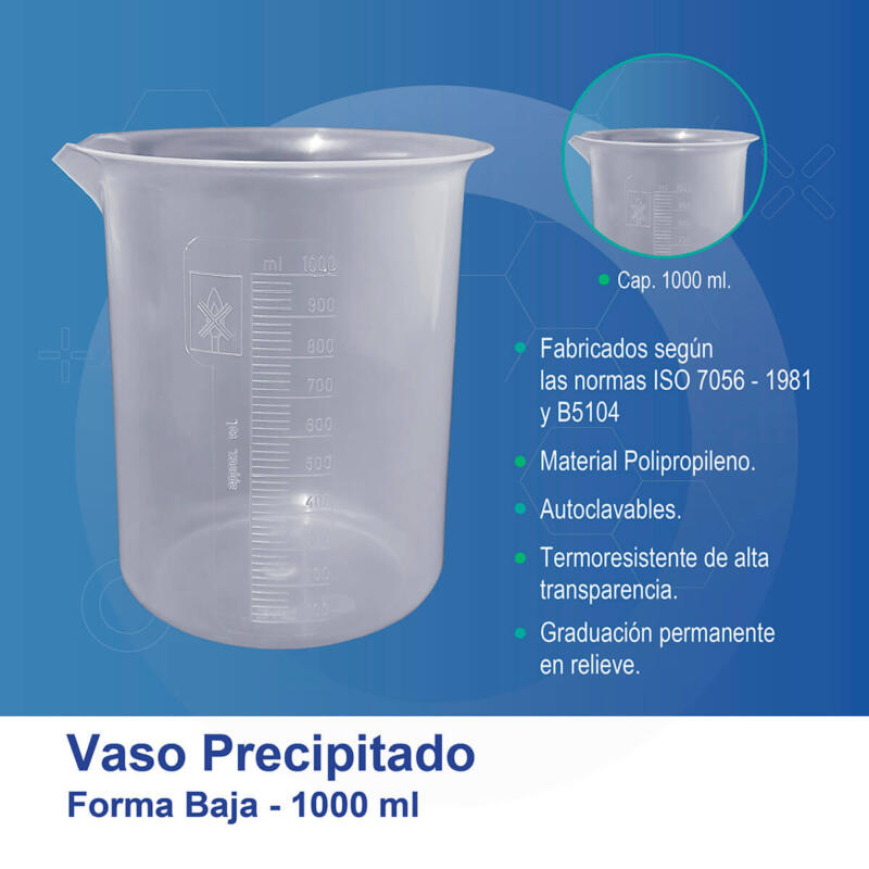 Vaso Precipitado Ml Icb Empresa Mexicana