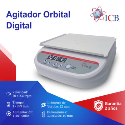 Agitador Orbital Digital