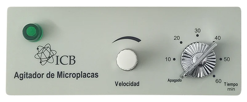Agitador de Microplaca panel de control 