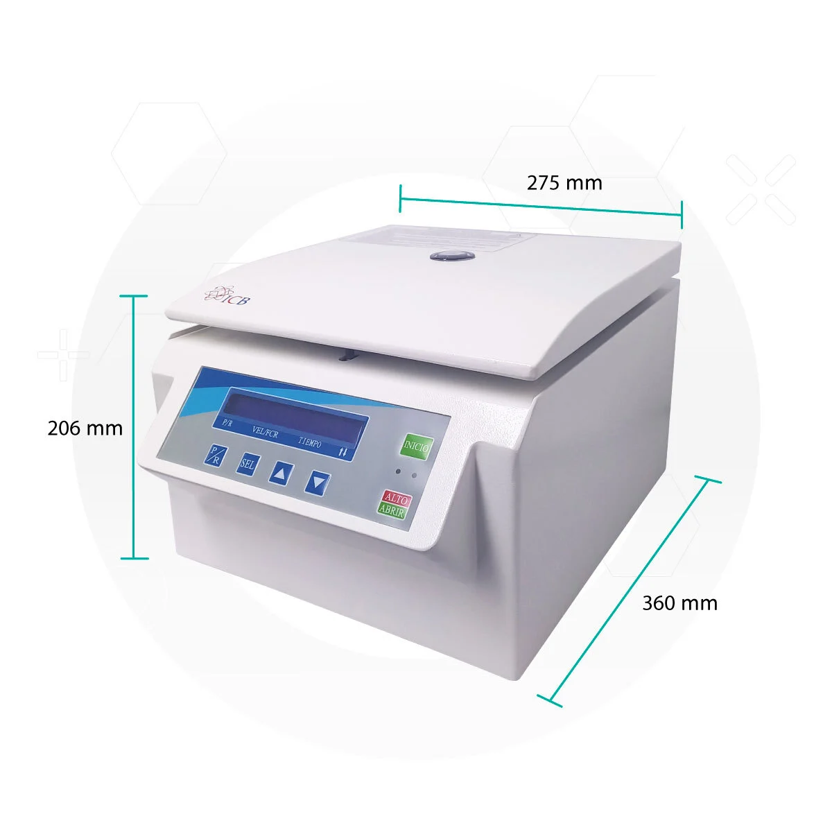 microcentrífuga Modelo FUGE VII Marca ICB