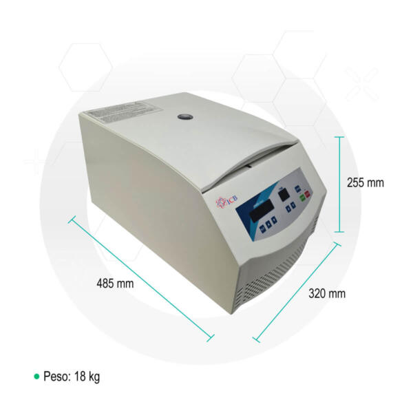 Diseño compacto Centrífuga clinica Fuge I