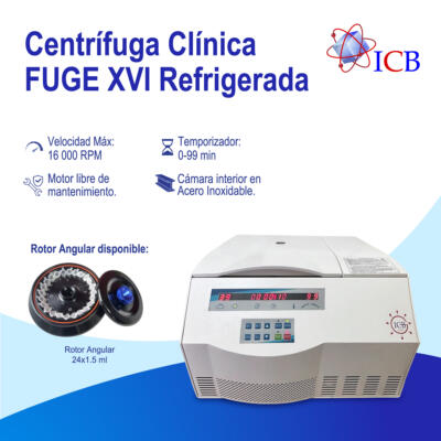 Centrifuga de Laboratorio de alta velocidad