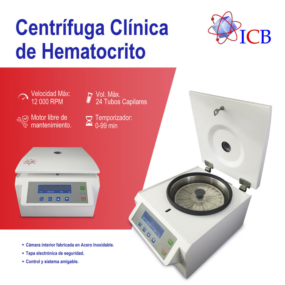 centrifuga hematocrito