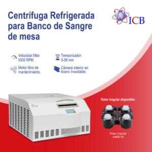 centrifuga refrigerada