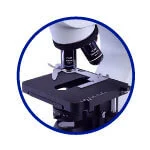 Microscopios-Prisma208-platina revolver y platina del Microscopio ICB