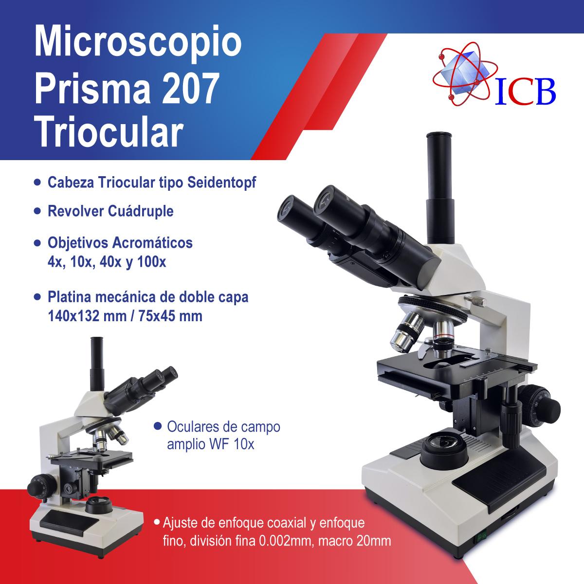 microscopio de laboratorio