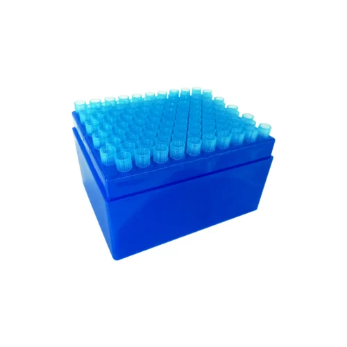 Rack de puntas azules tipo Eppendorf 100–1000 µL, 100 pzas