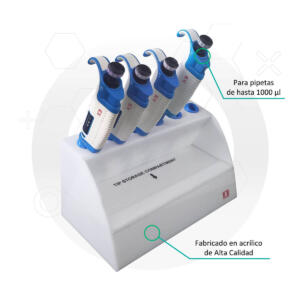 soporte para micropipetas