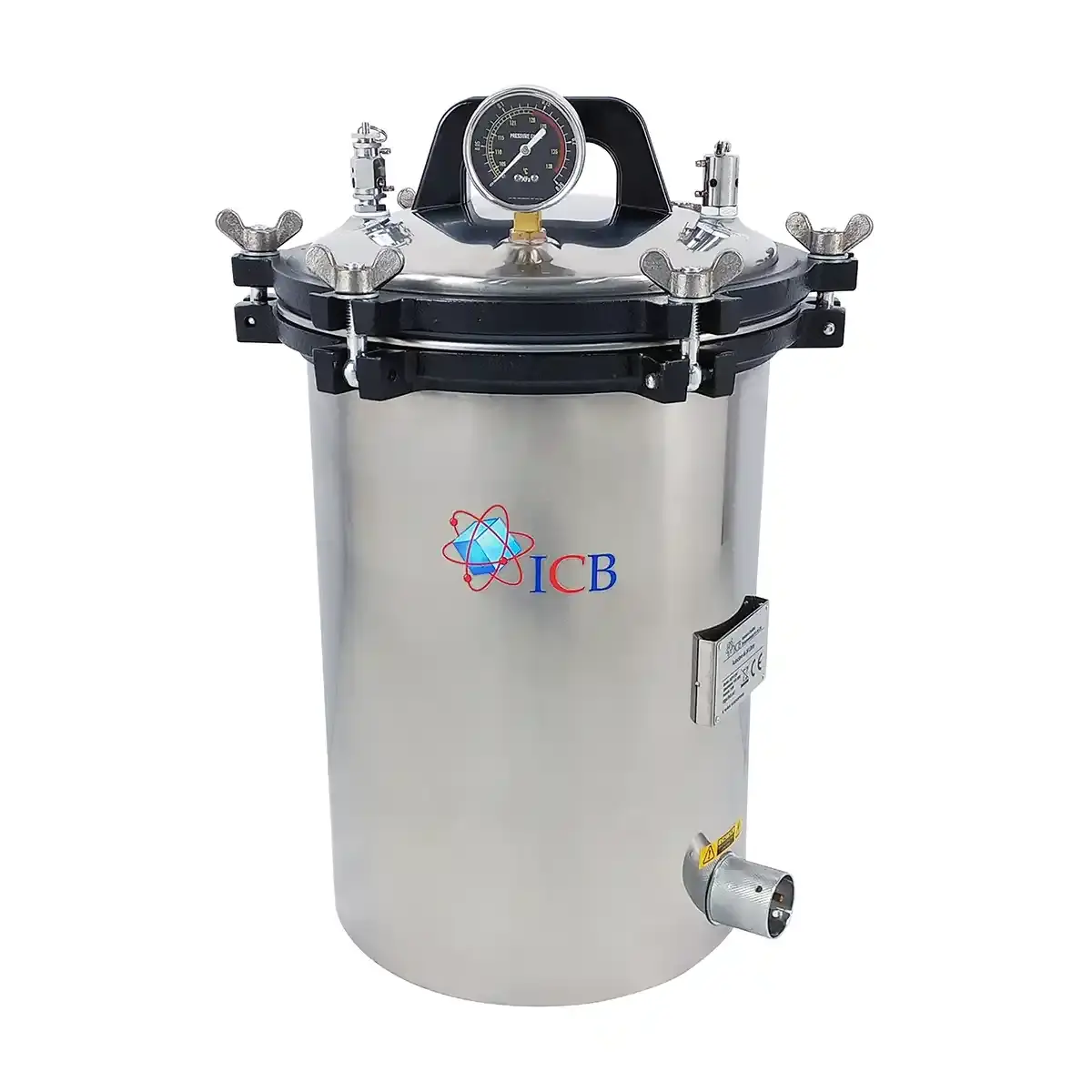 Autoclave de laboratorio 24 litros – equipo de esterilización para clínicas, hospitales y laboratorios