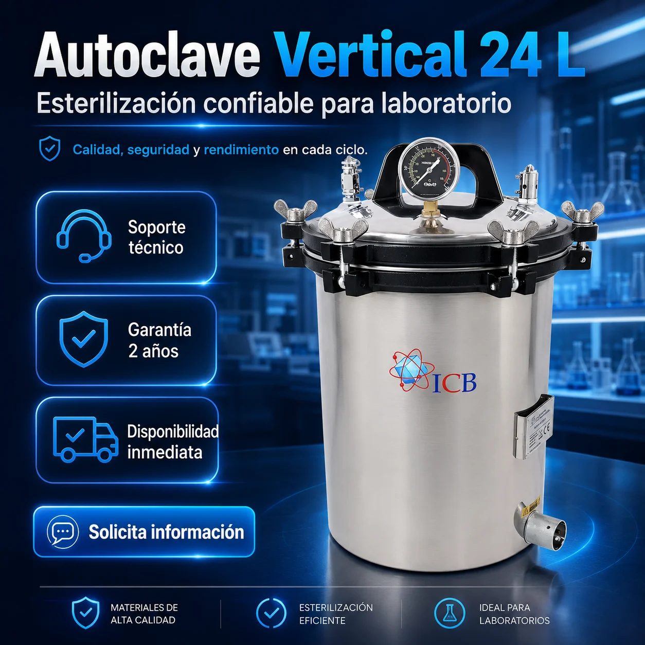 equipos de laboratorio