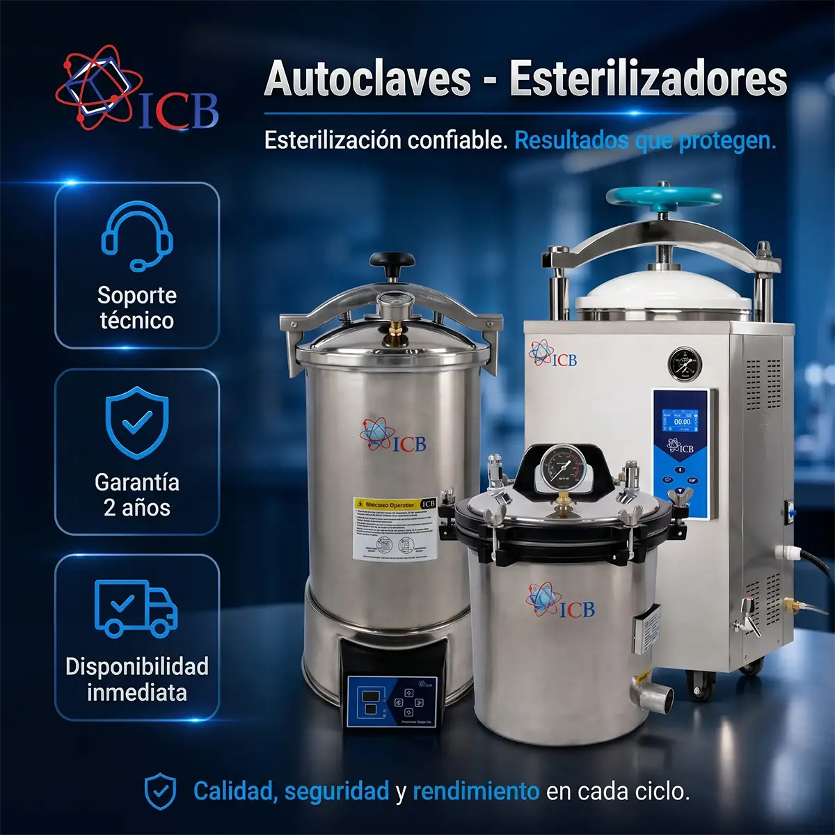equipos de laboratorio