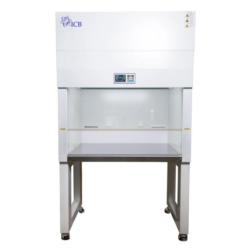 Campana de flujo laminar horizontal ICB modelo CFF101992 para laboratorios clínicos y microbiológicos con flujo de aire limpio constante