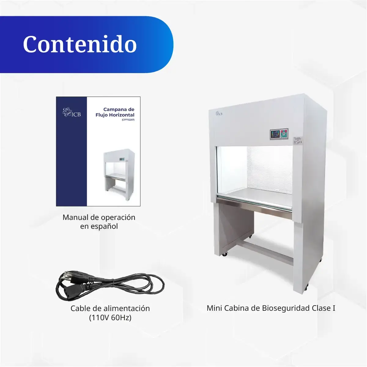 Campana de Flujo Laminar Horizontal para 1 Operador - Image 6