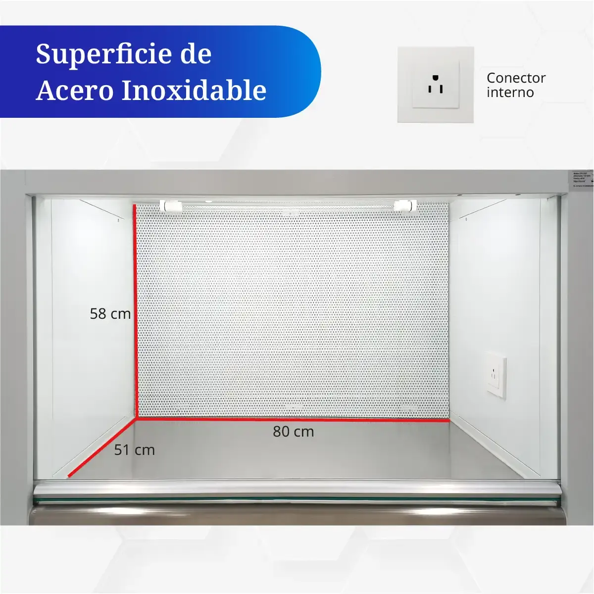 Campana de Flujo Laminar Horizontal para 1 Operador - Image 3