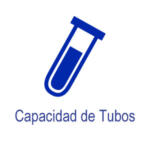 capacidad de 15 tubos