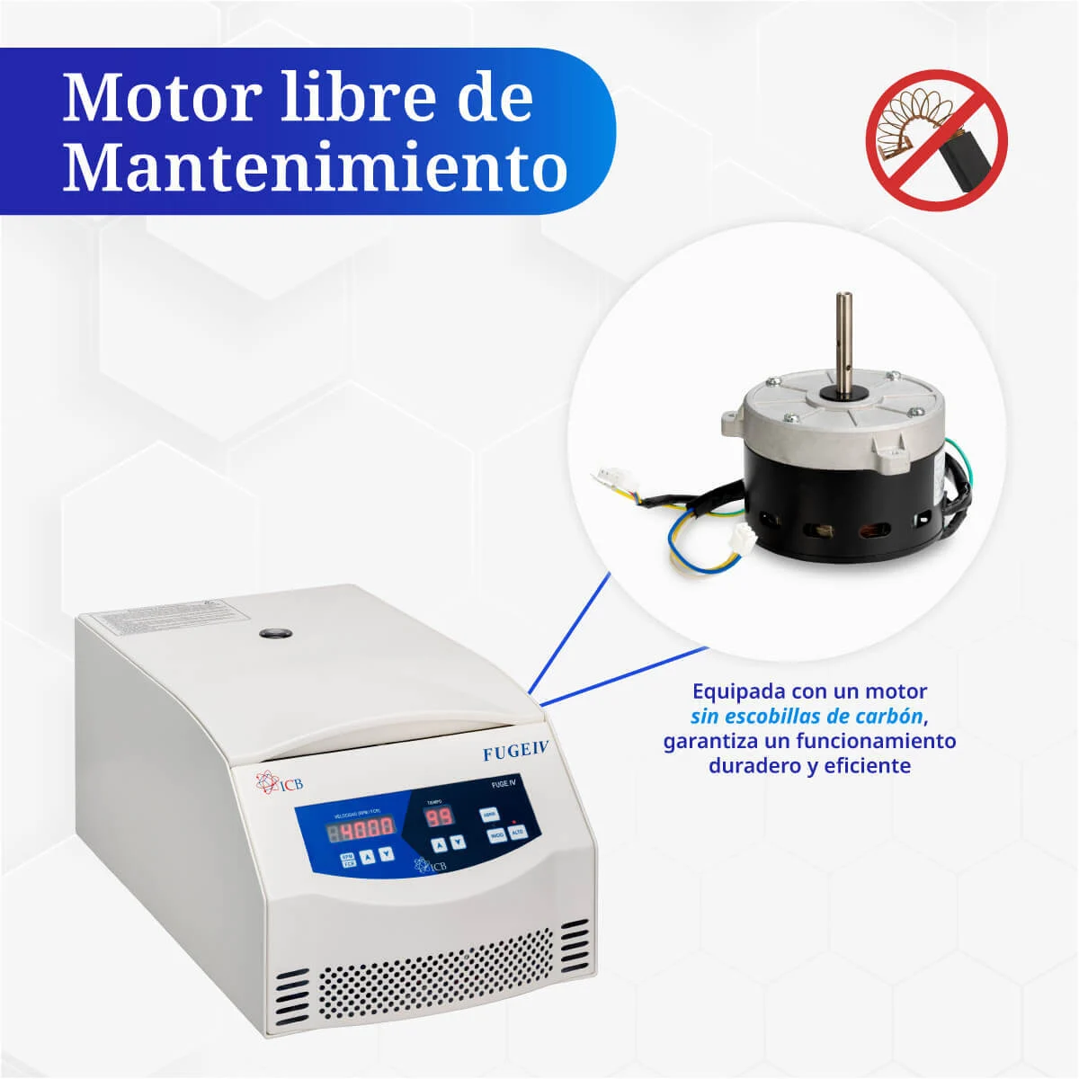 centrifuga de laboratorio FUGE-II