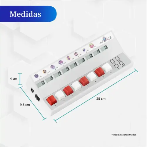 contador de celulas electrico marca icb dimensiones
