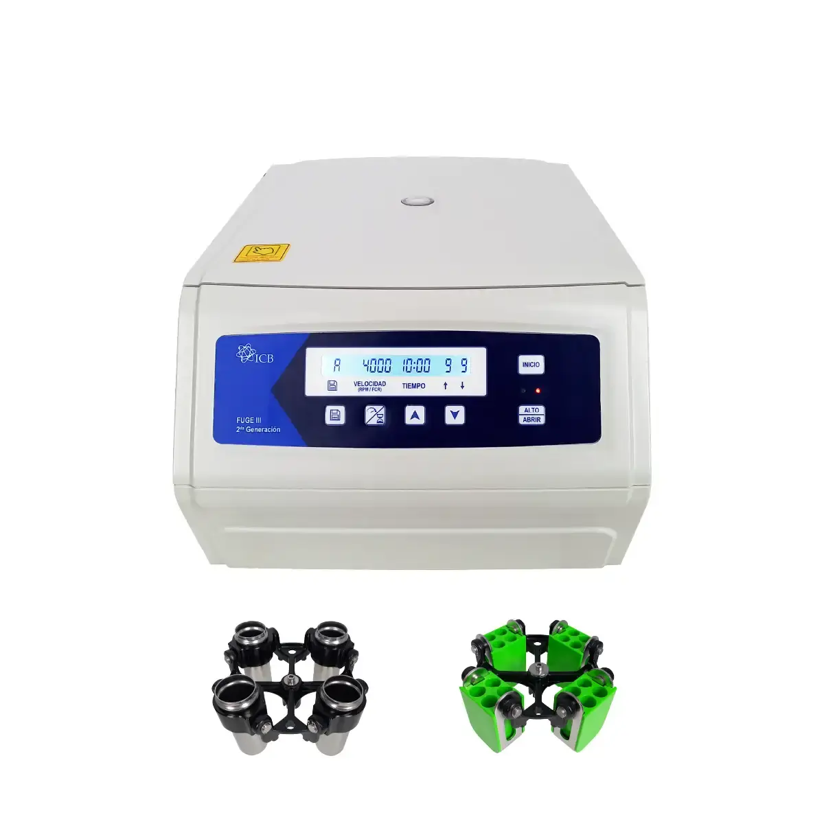 fuge-iii-cdy111695 Centrífuga FUGE II ICB para laboratorio clínico con mayor capacidad y velocidad ajustable