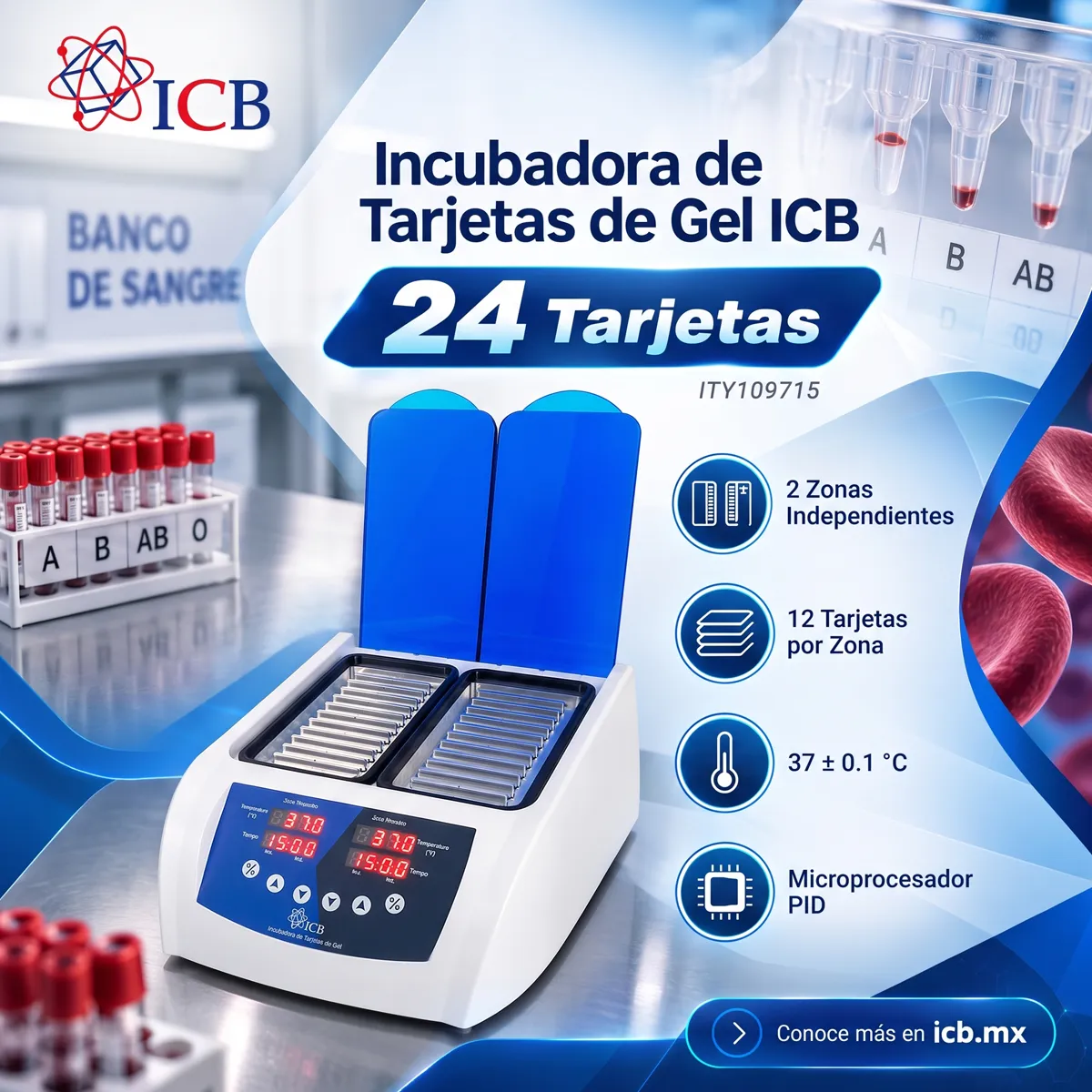 Agitador y Mezcladore marca ICB