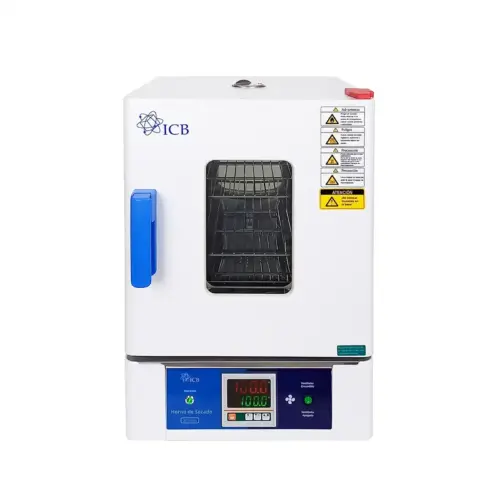 Horno de secado 30 litros ICB para laboratorio con ventana frontal