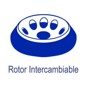 rotores compatibles con la centrifuga