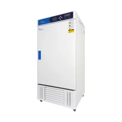 Incubadora refrigerada de laboratorio 150 litros ICB vista en perspectiva