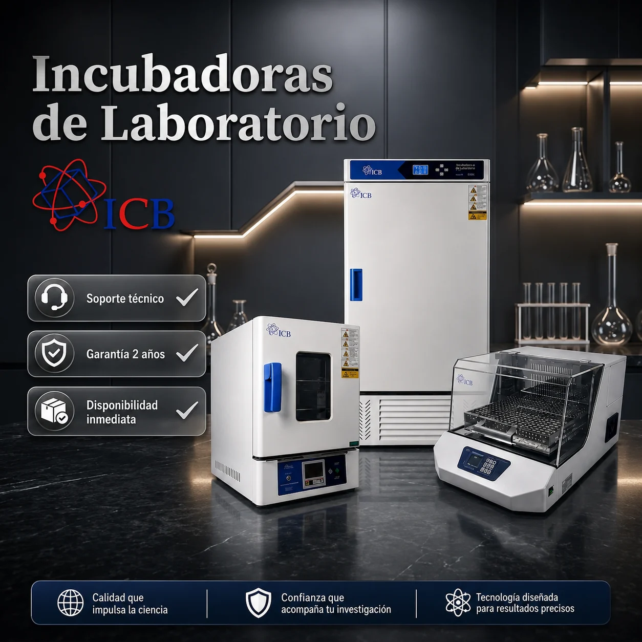 equipos de laboratorio