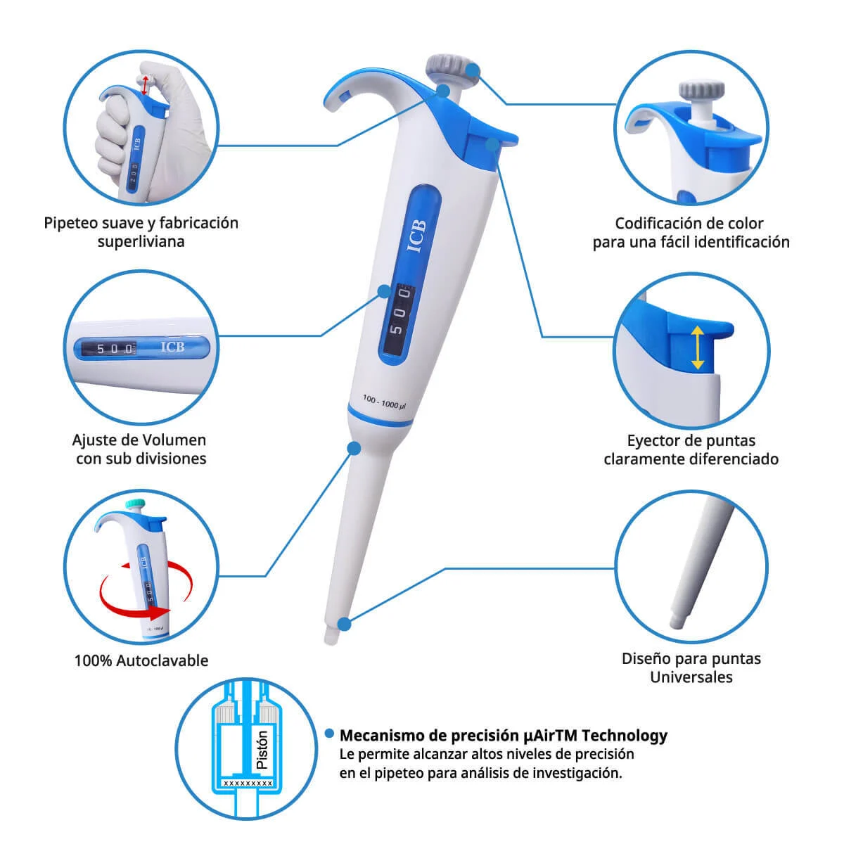 micropipeta caracteristica
