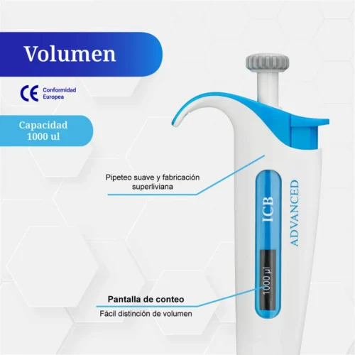 micropipeta 1000ul marca icb