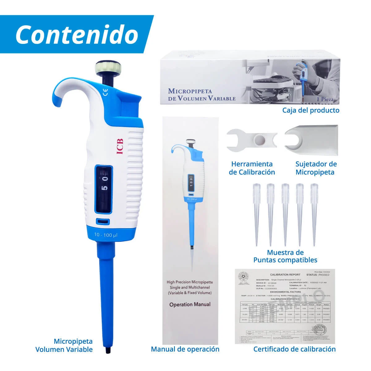 micropipeta contenido