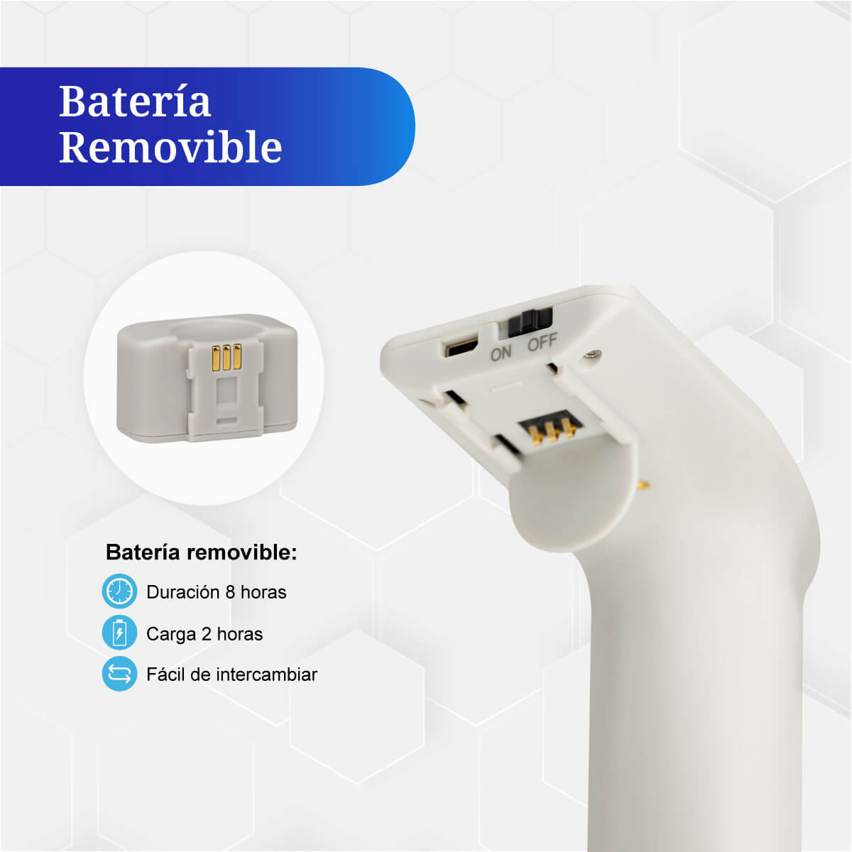 Bateria para Micropipeta