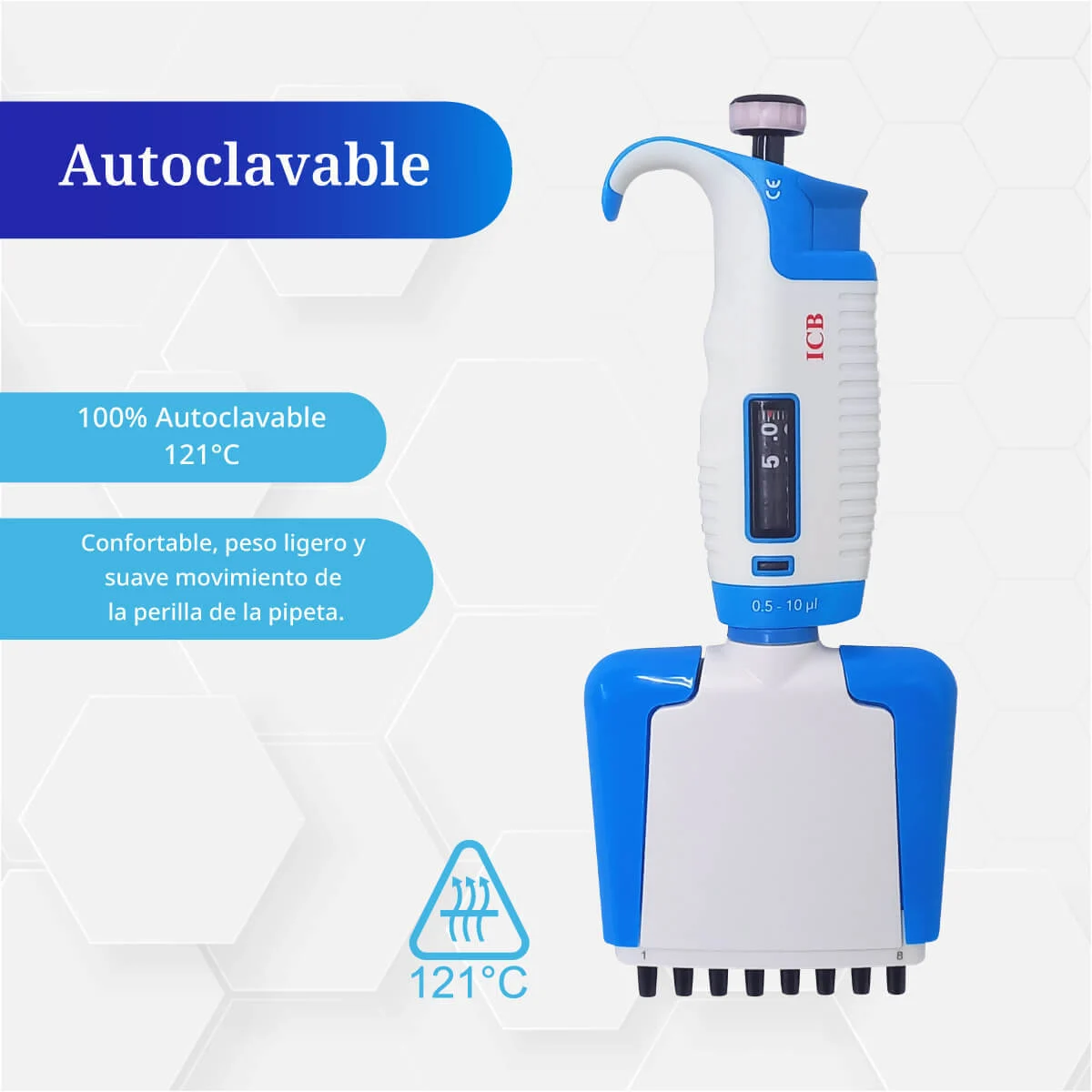 micropipeta multicanal 0.5-10ul