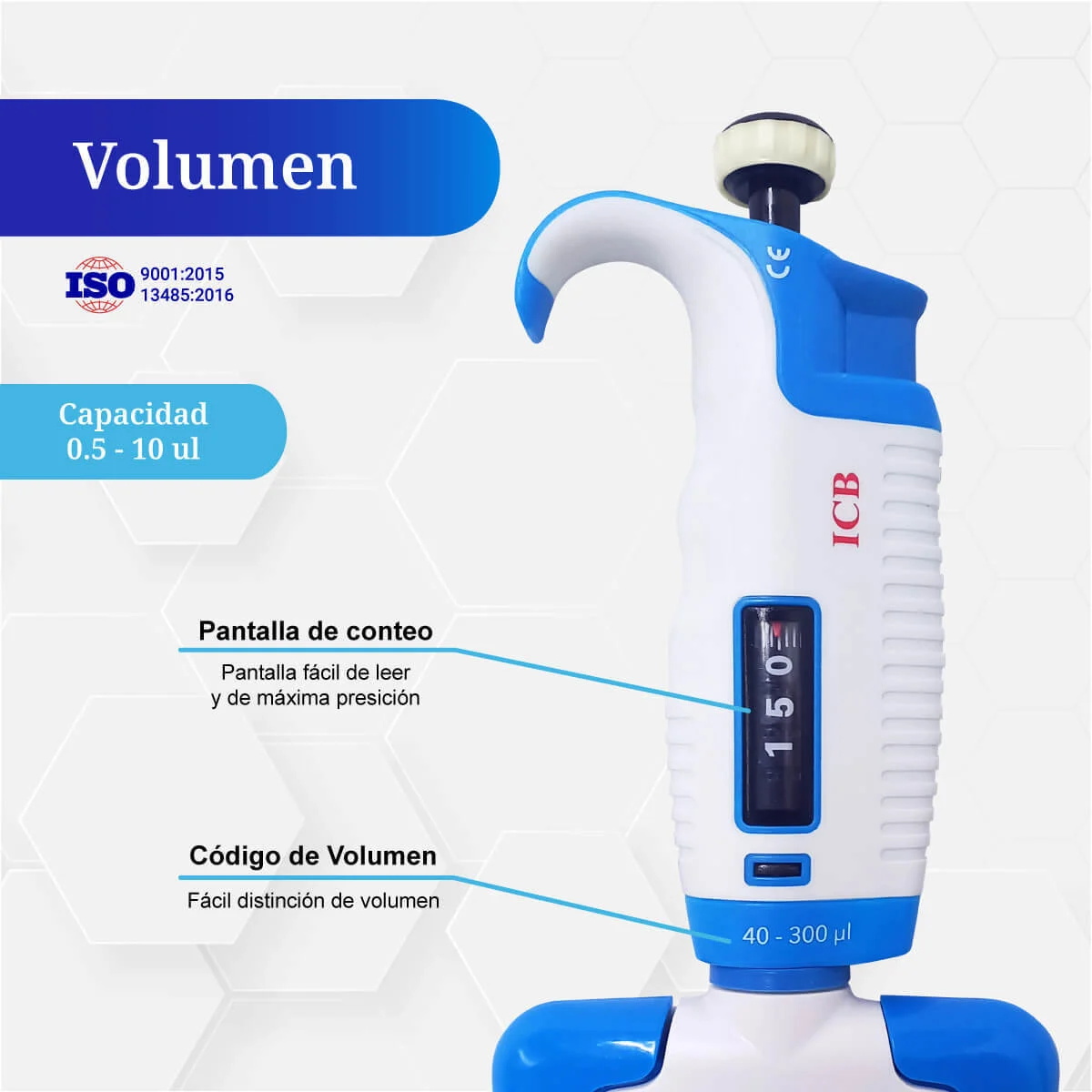 Micropipeta Multicanal 40 -300 ul