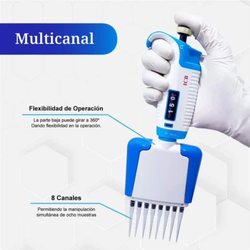 Micropipeta Multicanal 40 -300 ul