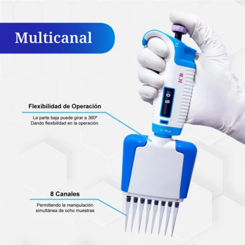 ICB micropipeta multicanal 0.5-50ul