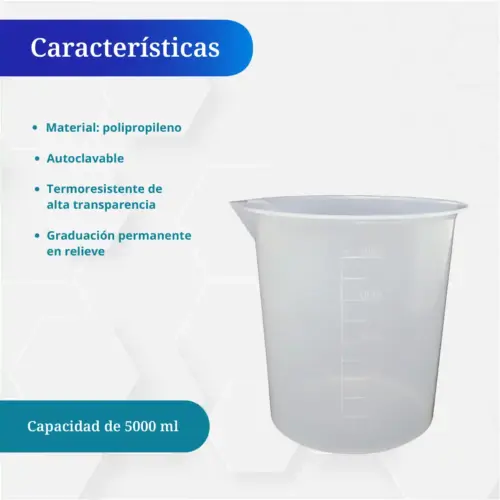 Vaso precipitado 5000 ml