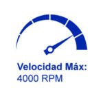 Máxima Velocidad de la centrífuga 4000 rpm